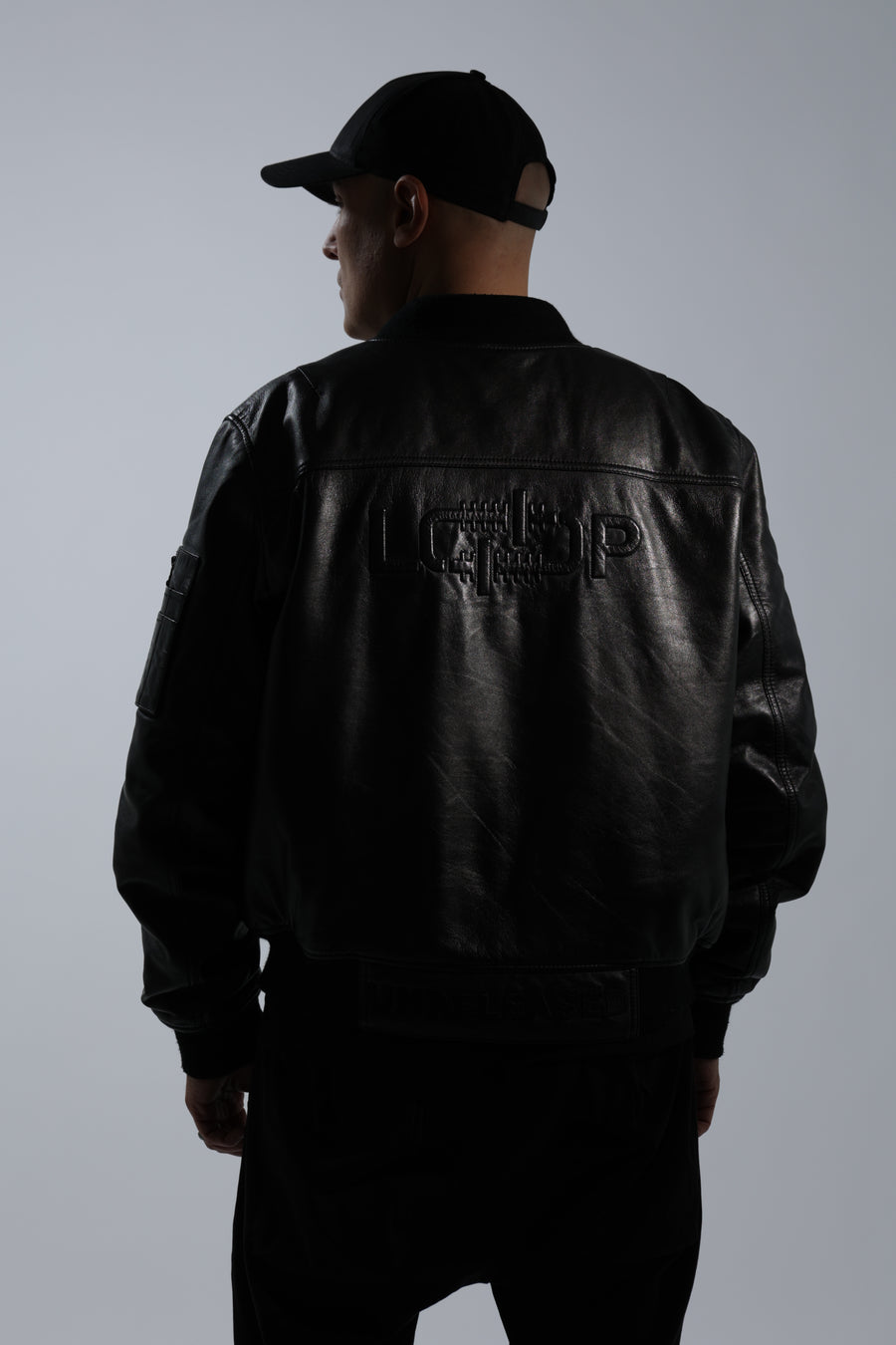 Leather Bomber Jacket  Limited Edition 