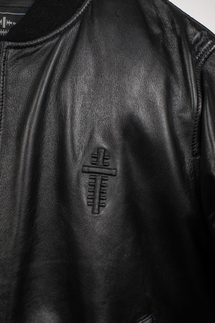 Leather Bomber Jacket  Limited Edition 