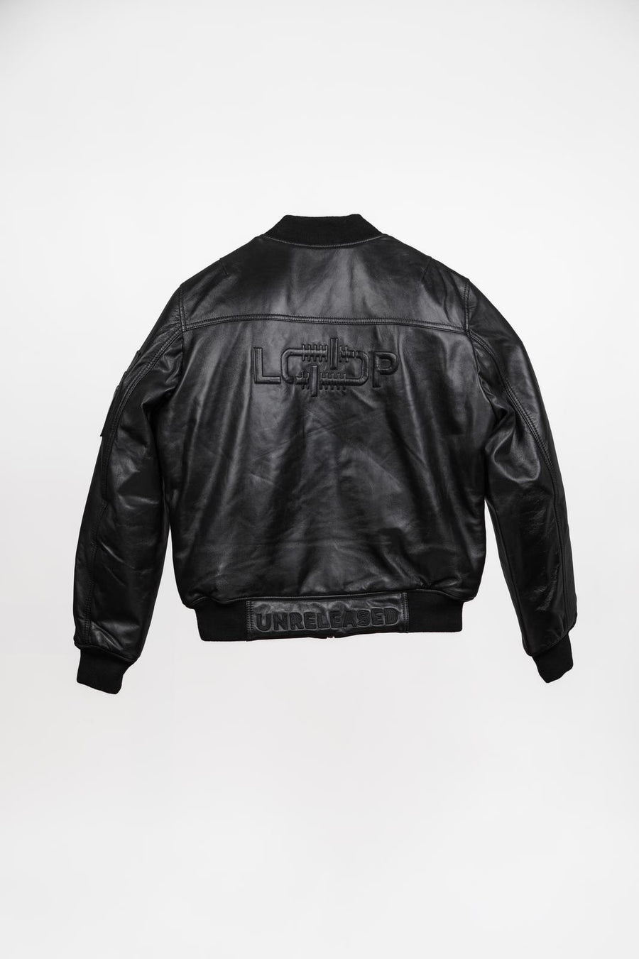 Leather Bomber Jacket  Limited Edition 