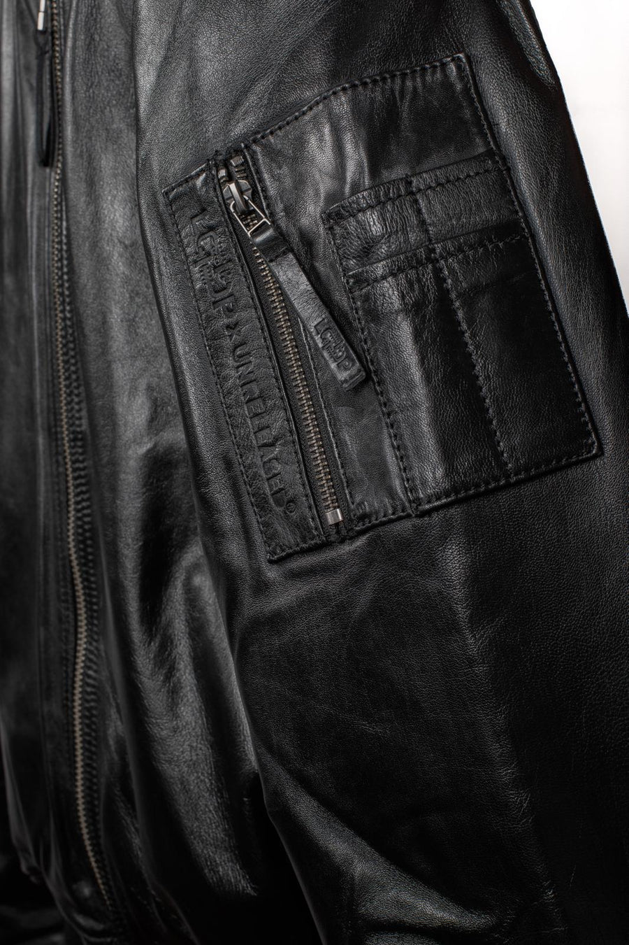 Leather Bomber Jacket  Limited Edition 