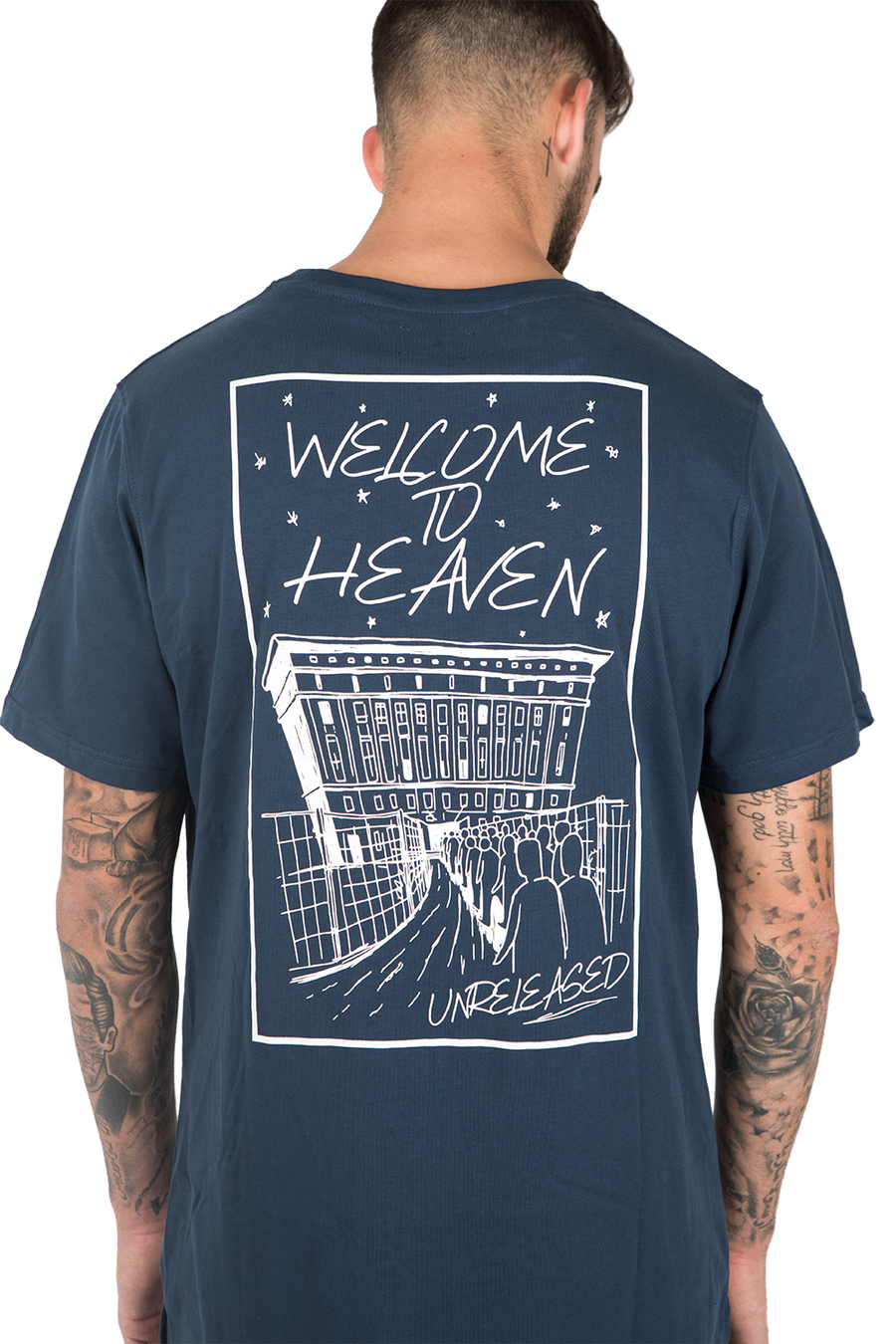 PRINTED T-SHIRT “WELCOME TO HEAVEN”